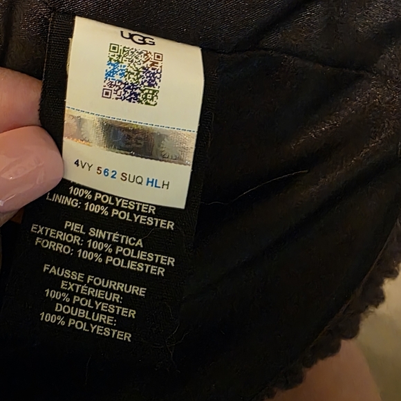 UGG Gertrude Teddy Sherpa Coat Size Small - Picture 14 of 16